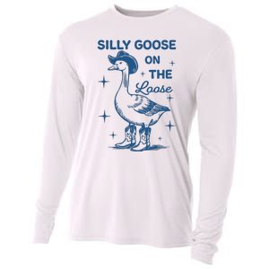 Silly Goose On The Loose Cooling Performance Long Sleeve Crew