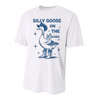 Silly Goose On The Loose Performance Sprint T-Shirt