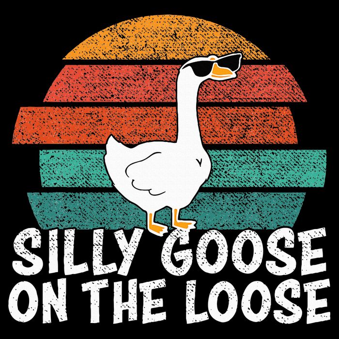 Silly Goose On The Loose Hoodie