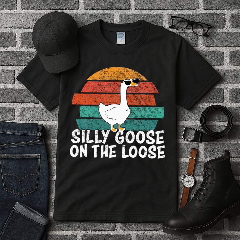 Silly Goose On The Loose Tall T-Shirt