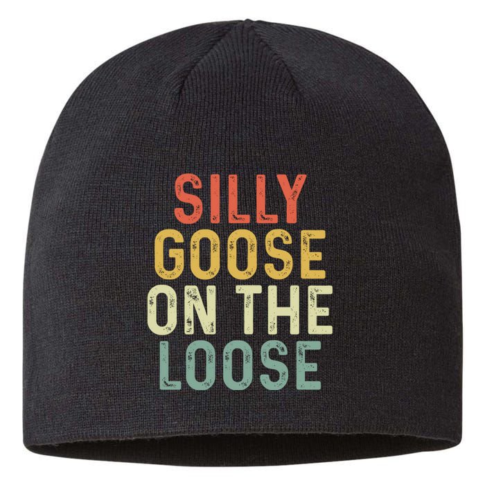 Silly Goose On The Loose Retro Sustainable Beanie