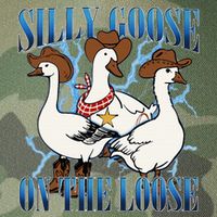 Silly Goose On The Loose Retro Groovy Silly Goose Club Legacy Tie Dye Trucker Hat