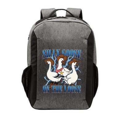 Silly Goose On The Loose Retro Groovy Silly Goose Club Vector Backpack