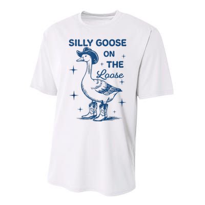 Silly Goose On The Loose Performance Sprint T-Shirt