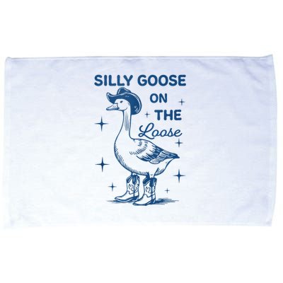 Silly Goose On The Loose Microfiber Hand Towel