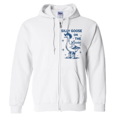 Silly Goose On The Loose Full Zip Hoodie