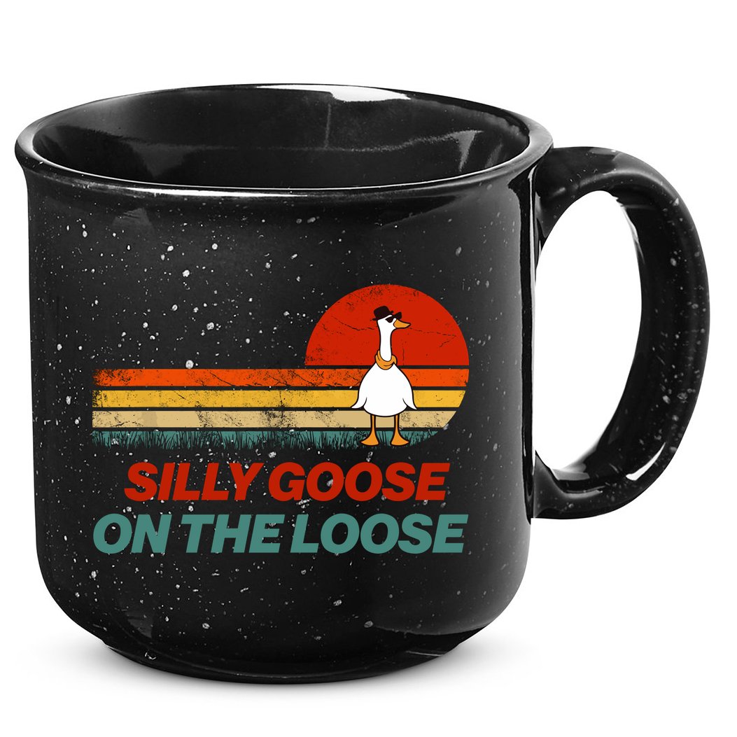 Silly Goose On The Loose 15oz Campfire Ceramic Mug