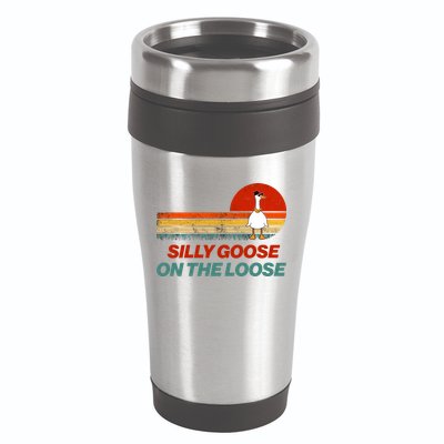 Silly Goose On The Loose 16oz Travel Tumbler