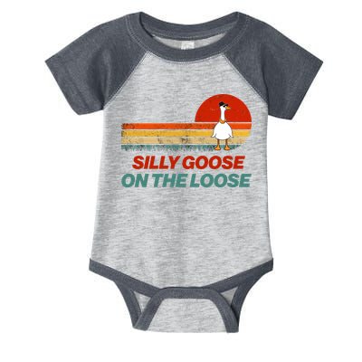 Silly Goose On The Loose Infant Baby Jersey Bodysuit