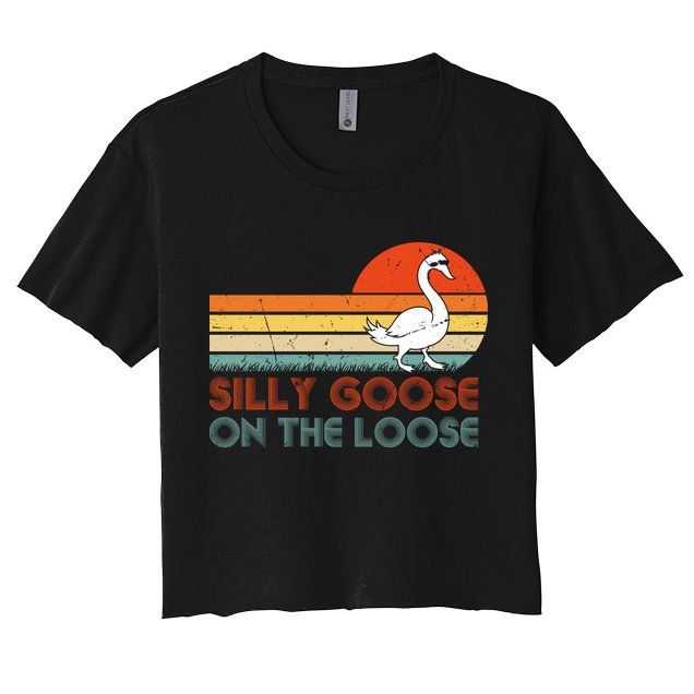 Silly Goose On The Loose Crop Top