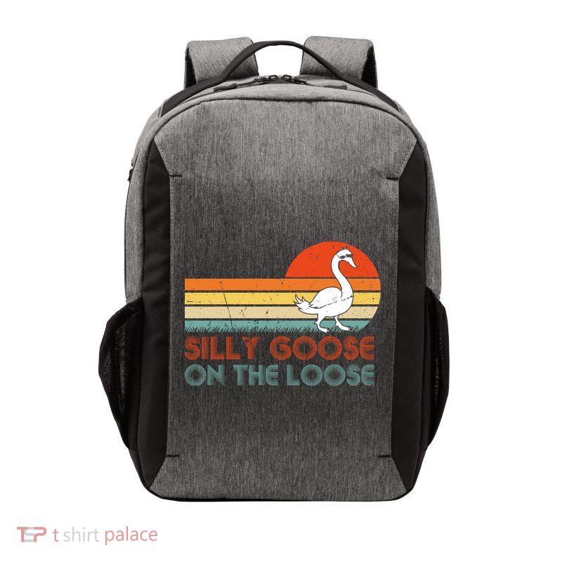 Silly Goose On The Loose Vector Backpack