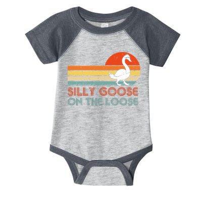 Silly Goose On The Loose Infant Baby Jersey Bodysuit