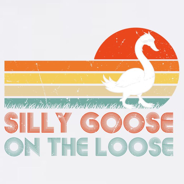Silly Goose On The Loose Garment-Dyed Sweatshirt