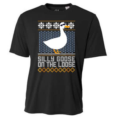 Silly Goose On The Loose Stupid And Silly Goose Cooling Performance Crew T-Shirt