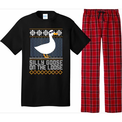 Silly Goose On The Loose Stupid And Silly Goose Pajama Set