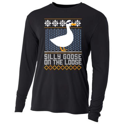 Silly Goose On The Loose Stupid And Silly Goose Cooling Performance Long Sleeve Crew