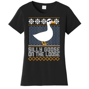 Silly Goose On The Loose Stupid And Silly Goose Women's T-Shirt