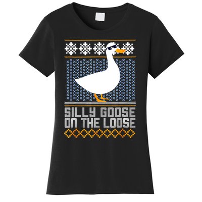 Silly Goose On The Loose Stupid And Silly Goose Women's T-Shirt