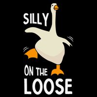Silly Goose On The Loose Stupid And Silly Goose Stripe Pom Pom Beanie