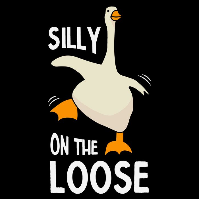 Silly Goose On The Loose Stupid And Silly Goose Zip Tote Bag