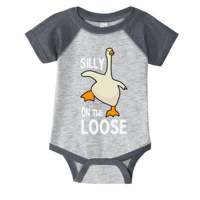 Silly Goose On The Loose Stupid And Silly Goose Infant Baby Jersey Bodysuit