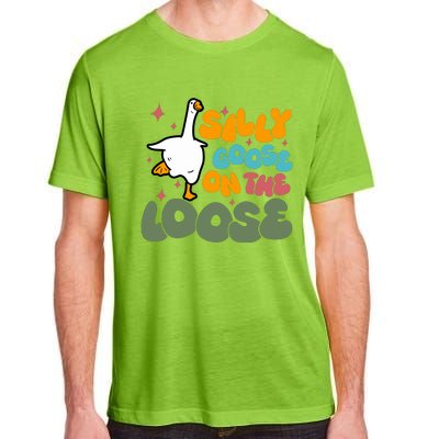 Silly Goose On The Loose Stupid And Silly Goose Adult ChromaSoft Performance T-Shirt