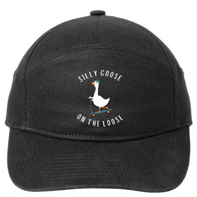 Silly Goose On The Loose 7-Panel Snapback Hat