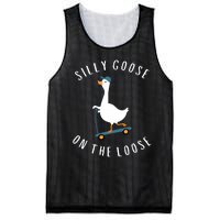 Silly Goose On The Loose Mesh Reversible Basketball Jersey Tank