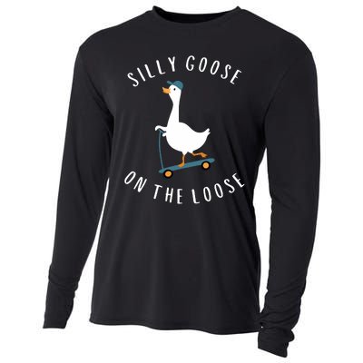 Silly Goose On The Loose Cooling Performance Long Sleeve Crew