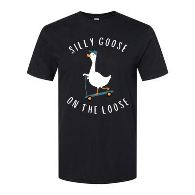 Silly Goose On The Loose Softstyle® CVC T-Shirt