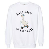 Silly Goose On The Loose Garment-Dyed Sweatshirt