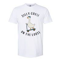 Silly Goose On The Loose Softstyle CVC T-Shirt