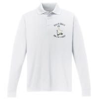 Silly Goose On The Loose Performance Long Sleeve Polo