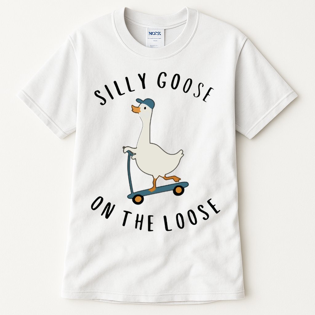 Silly Goose On The Loose Tall T-Shirt