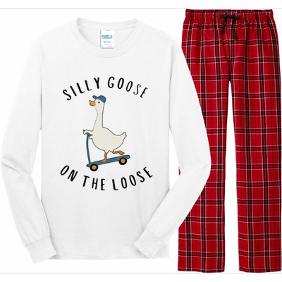 Silly Goose On The Loose Long Sleeve Pajama Set