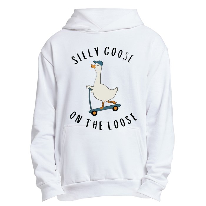 Silly Goose On The Loose Urban Pullover Hoodie