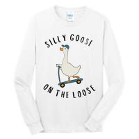 Silly Goose On The Loose Tall Long Sleeve T-Shirt