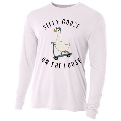 Silly Goose On The Loose Cooling Performance Long Sleeve Crew