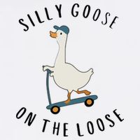 Silly Goose On The Loose Baby Bodysuit