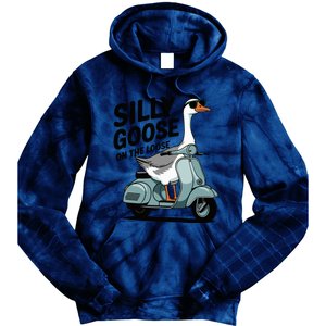 Silly Goose On The Loose Tie Dye Hoodie