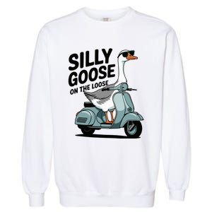 Silly Goose On The Loose Garment-Dyed Sweatshirt