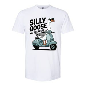 Silly Goose On The Loose Softstyle CVC T-Shirt