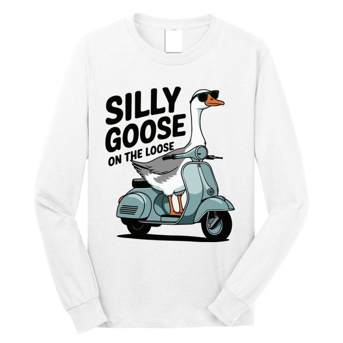 Silly Goose On The Loose Long Sleeve Shirt