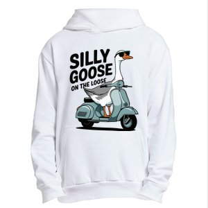 Silly Goose On The Loose Urban Pullover Hoodie