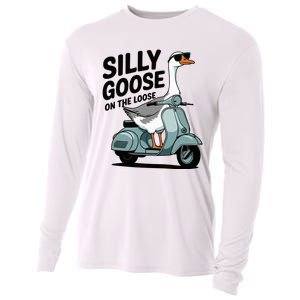 Silly Goose On The Loose Cooling Performance Long Sleeve Crew