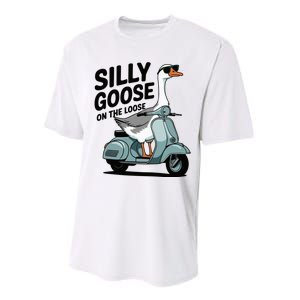 Silly Goose On The Loose Performance Sprint T-Shirt