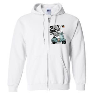 Silly Goose On The Loose Full Zip Hoodie