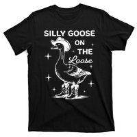 Silly Goose On The Loose Funny Cowgirl T-Shirt