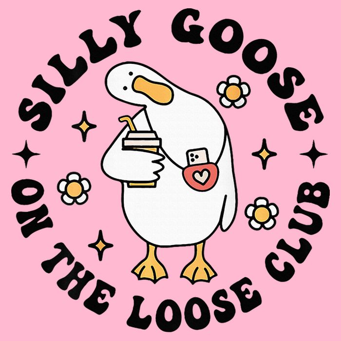 Silly Goose On The Loose Club Groovy Silly Goose Baby Bodysuit