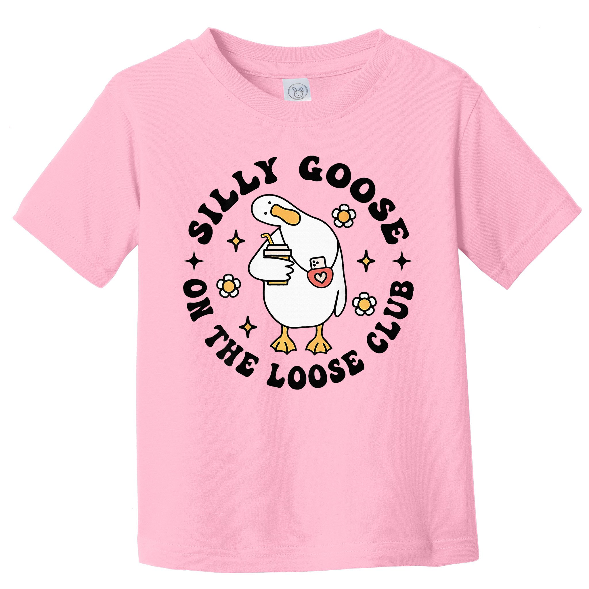 Silly Goose On The Loose Club Groovy Silly Goose Toddler T-Shirt